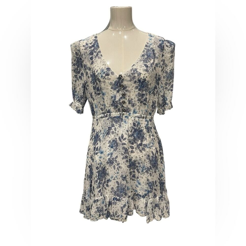 The Kooples Jazz Floral Silk Dress